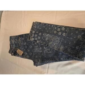 Levi's 501 Men's/possibly womens Jeans with Bandana Print